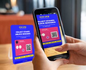 digital stamp card QR scan